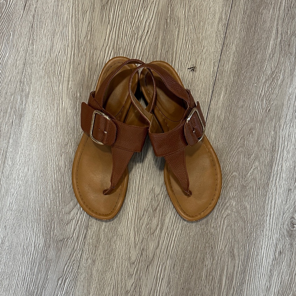 Tommy Hilfiger Brown Sandals